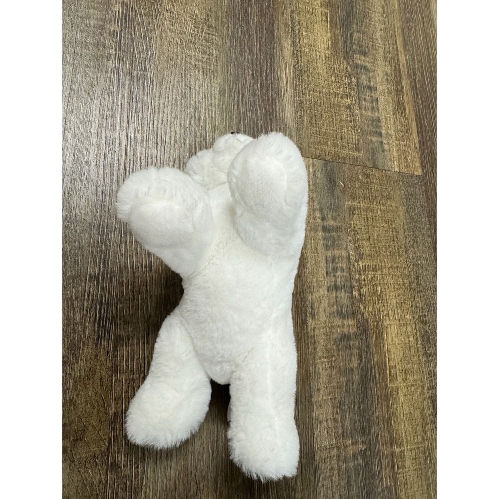 Aurora World‎ White Tan Dog Plush Stuffed Animal Floppy Lying Puppy 8x5 Inch - Picture 5 of 13